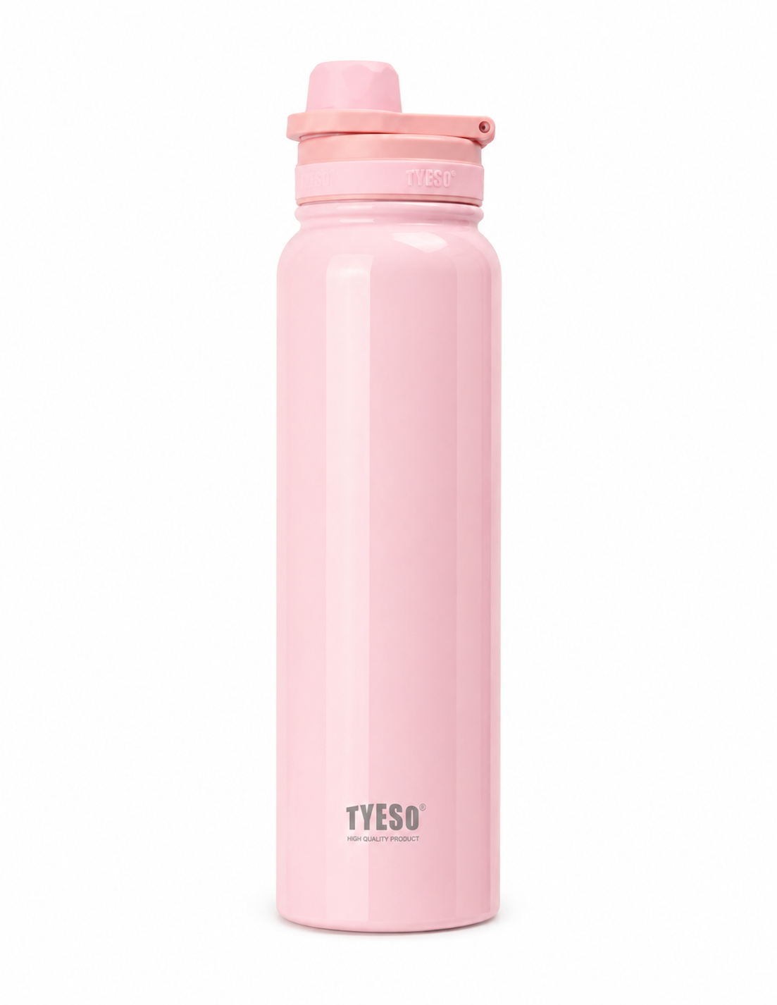 TYESO Vacuum Insulated Stainless Steel Water Bottle – 1200ml Leakproof Travel Flask