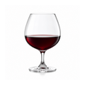 Edelita Crystal Cognac Goblet Set – 650ml | Premium Stemmed Brandy & Wine Glasses | Set of 6