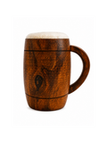 Artisan Wooden Beer Mug – 300ml | Handcrafted Premium Hardwood