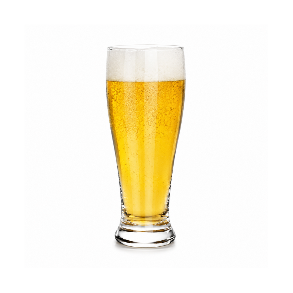 Premium Pilsner Beer Glass – 450ml | Crystal Clear Tall Beer Glass | Single Piece | Classic Barware
