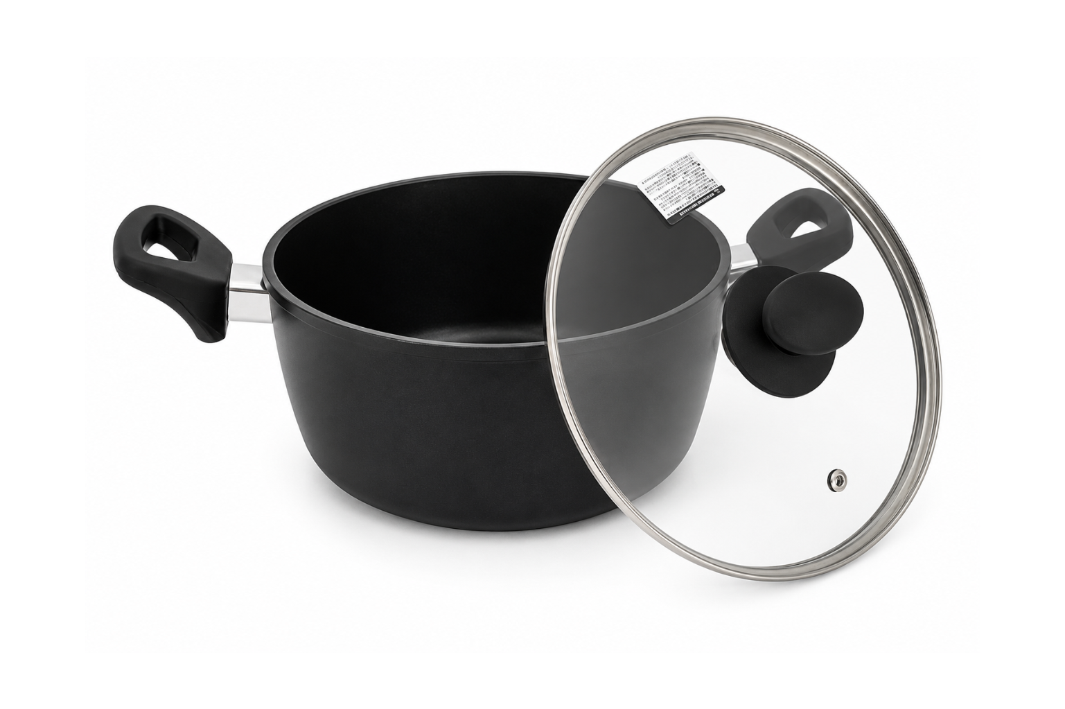 TVS Italian Premium Ceramic Coated Casserole Pot (20 cm) – Original Made in Italy