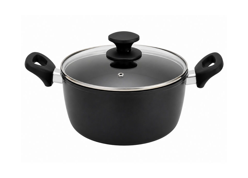 TVS Italian Premium Ceramic Coated Casserole Pot (20 cm) – Original Made in Italy