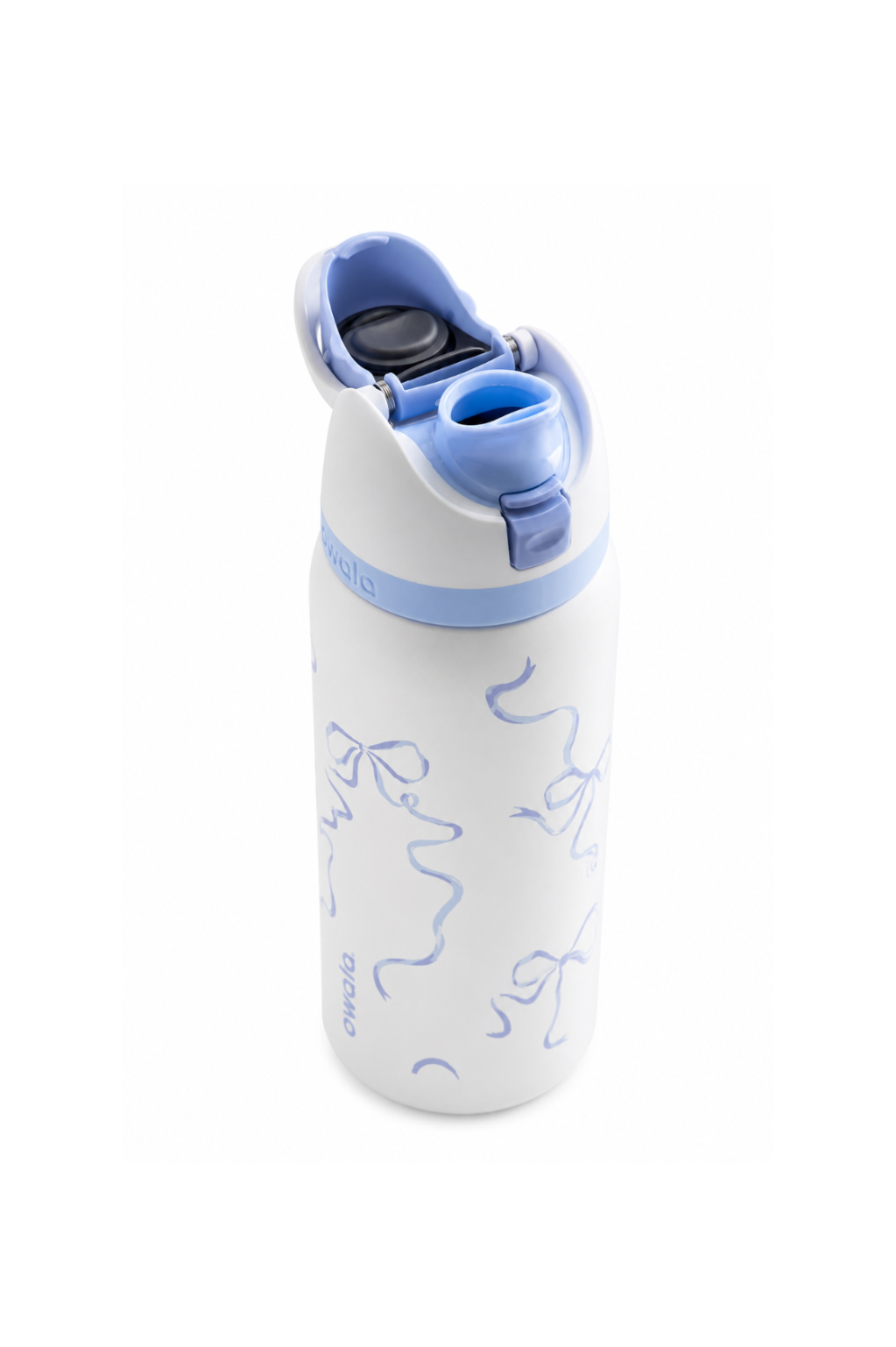Owala Blue Ribbon Edition Insulated Water Bottle – 32oz (946ml) | Leak-Proof Stainless Steel Bottle with Built-in Straw
