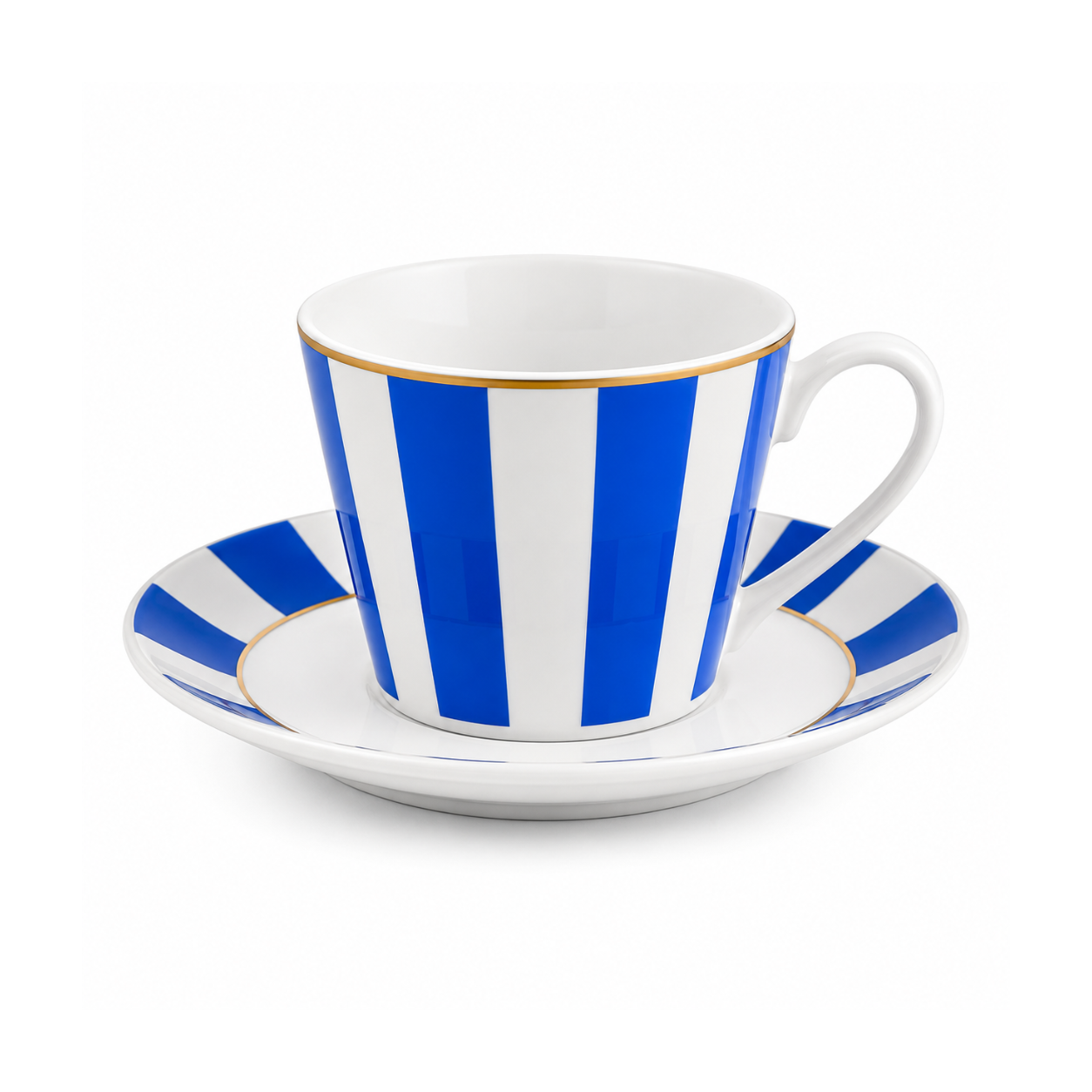 Heritage Milano Saucer Set – 6 Piece (Blue)
