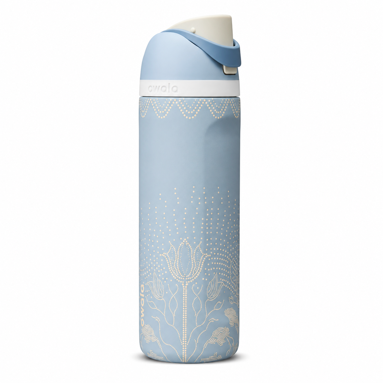 Owala FreeSip 32oz Stainless Steel Insulated Water Bottle – Studded Garden Special Edition