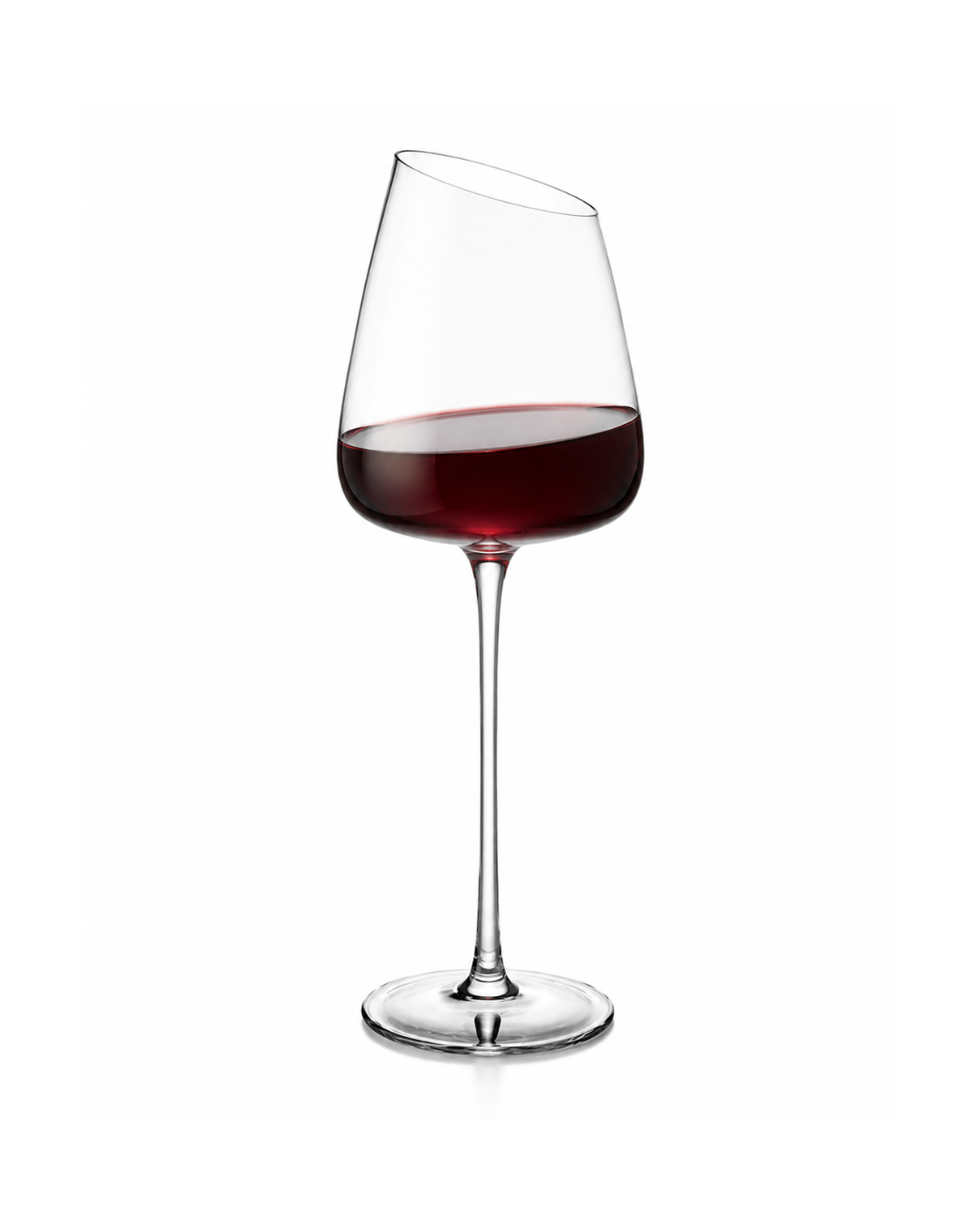 Crystal Red Wine Glass – 500ml (17oz) Elegant Long Stem Wine Glass