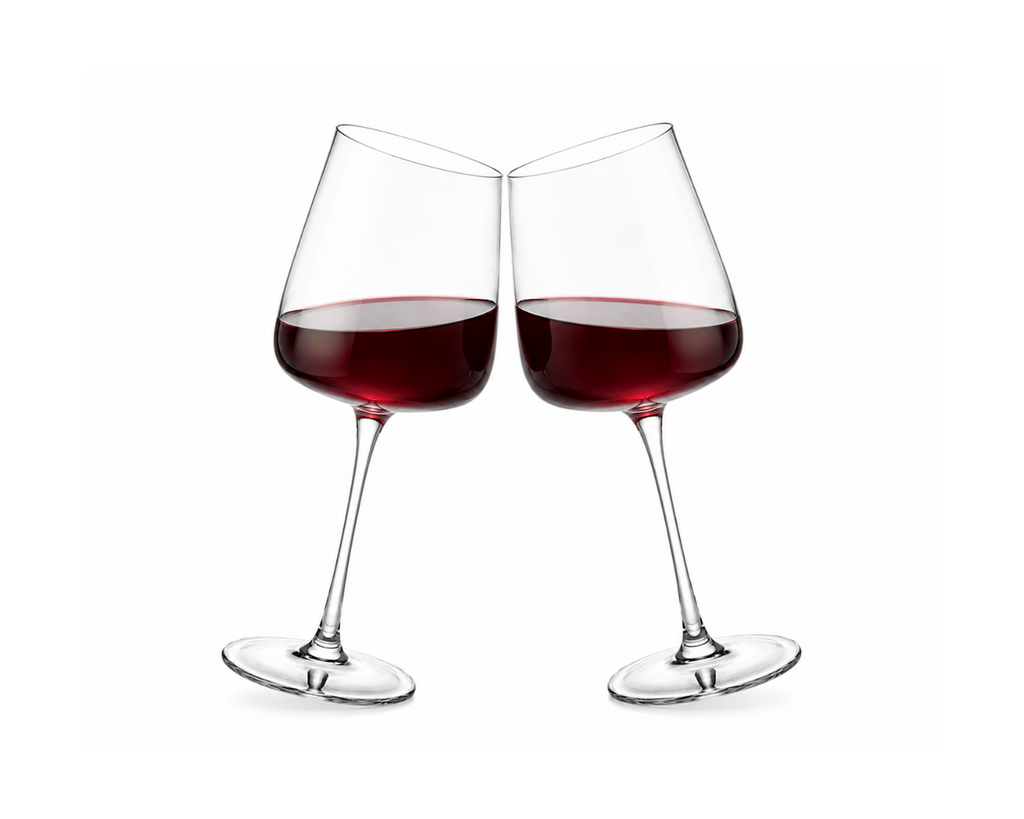Crystal Red Wine Glass – 500ml (17oz) Elegant Long Stem Wine Glass