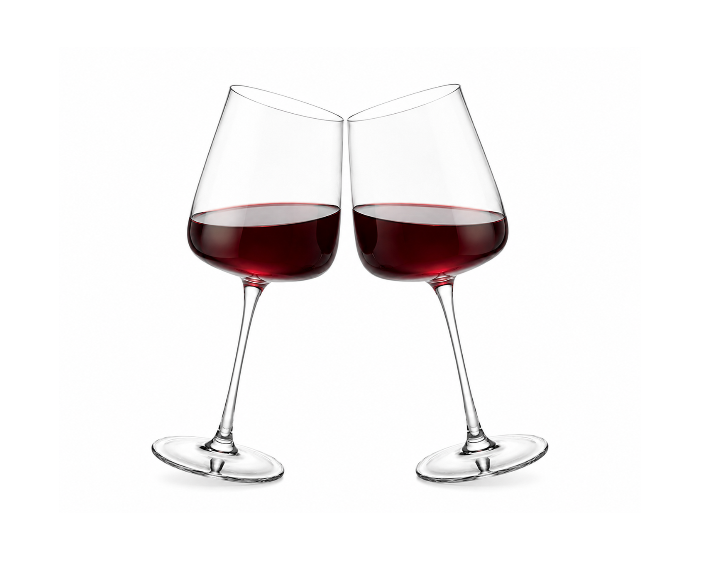 Crystal Red Wine Glass – 500ml (17oz) Elegant Long Stem Wine Glass