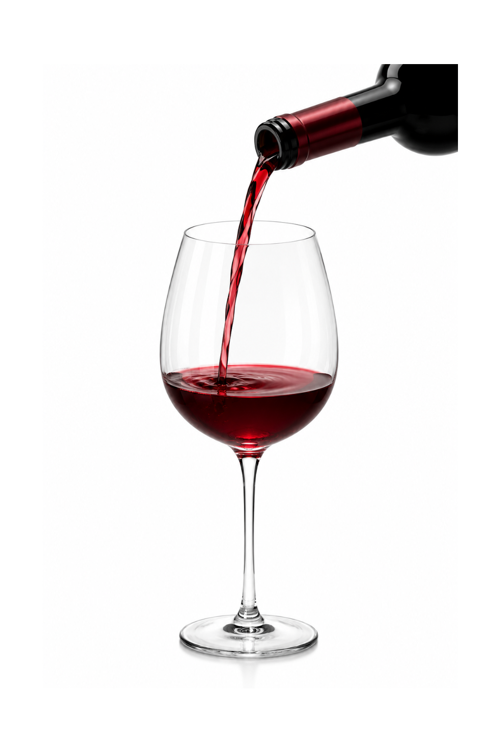 Crystal Balloon Red Wine Glass – Elegant Long Stem Wine Glass | 500ml (17oz)