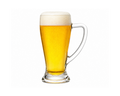 Premium Crystal Beer Mug with Handle – 430ml