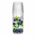 550ml Bedside Glass Decanter Bottle with Glass – Elegant Hydration Anytime