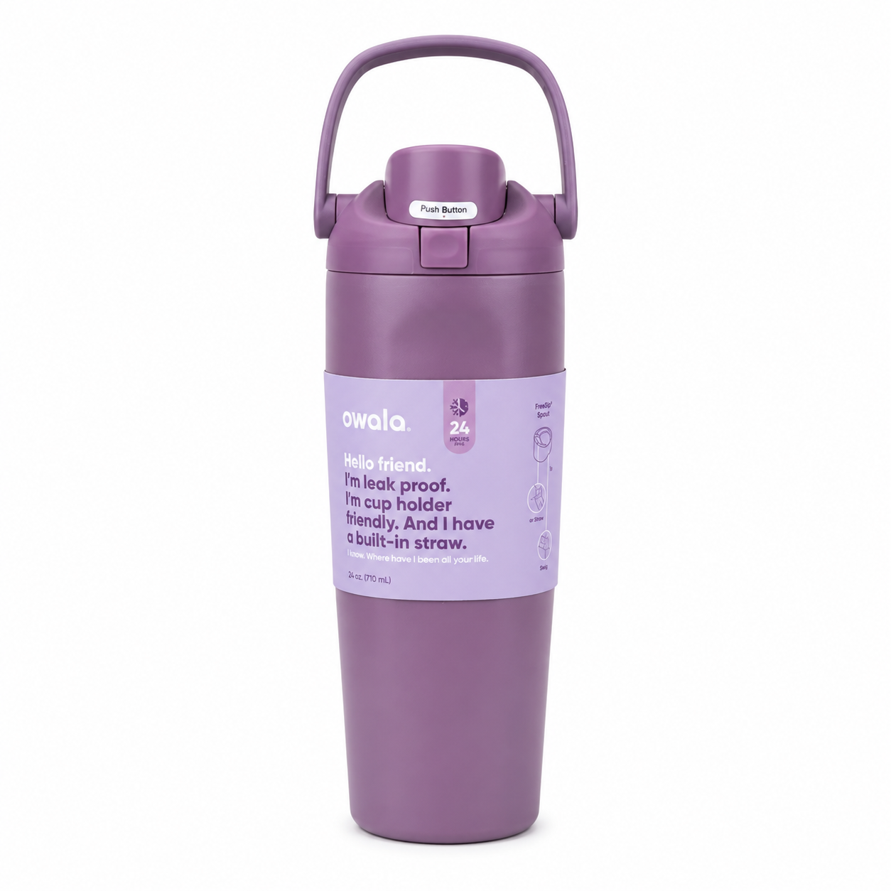 Owala FreeSip Sway Tumbler 30oz | Insulated Stainless Steel Tumbler with Handle & Straw