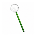 Heat-Resistant Borosilicate Glass Tadka Spoon & Ladle – Premium Kitchen Cooking Tool