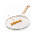 Premium Granite Non-Stick Crepe Pan & Tawa with Wood-Effect Handle – 28 cm