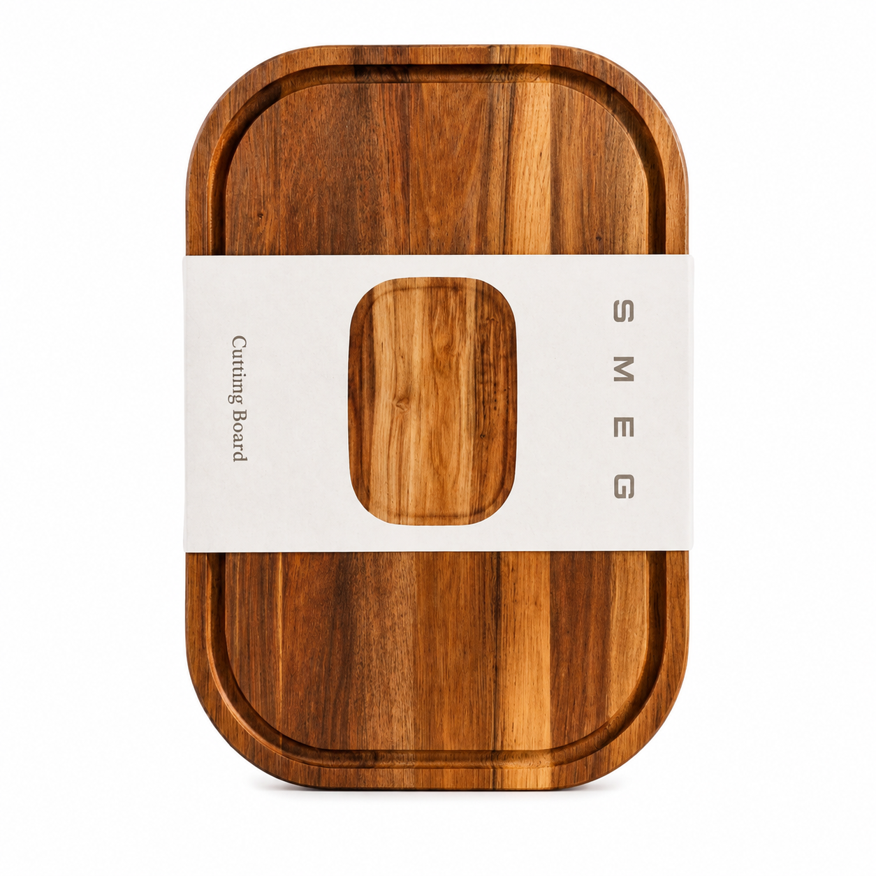 SMEG Acacia Wood Cutting Board – Premium Solid Wood Kitchen Board