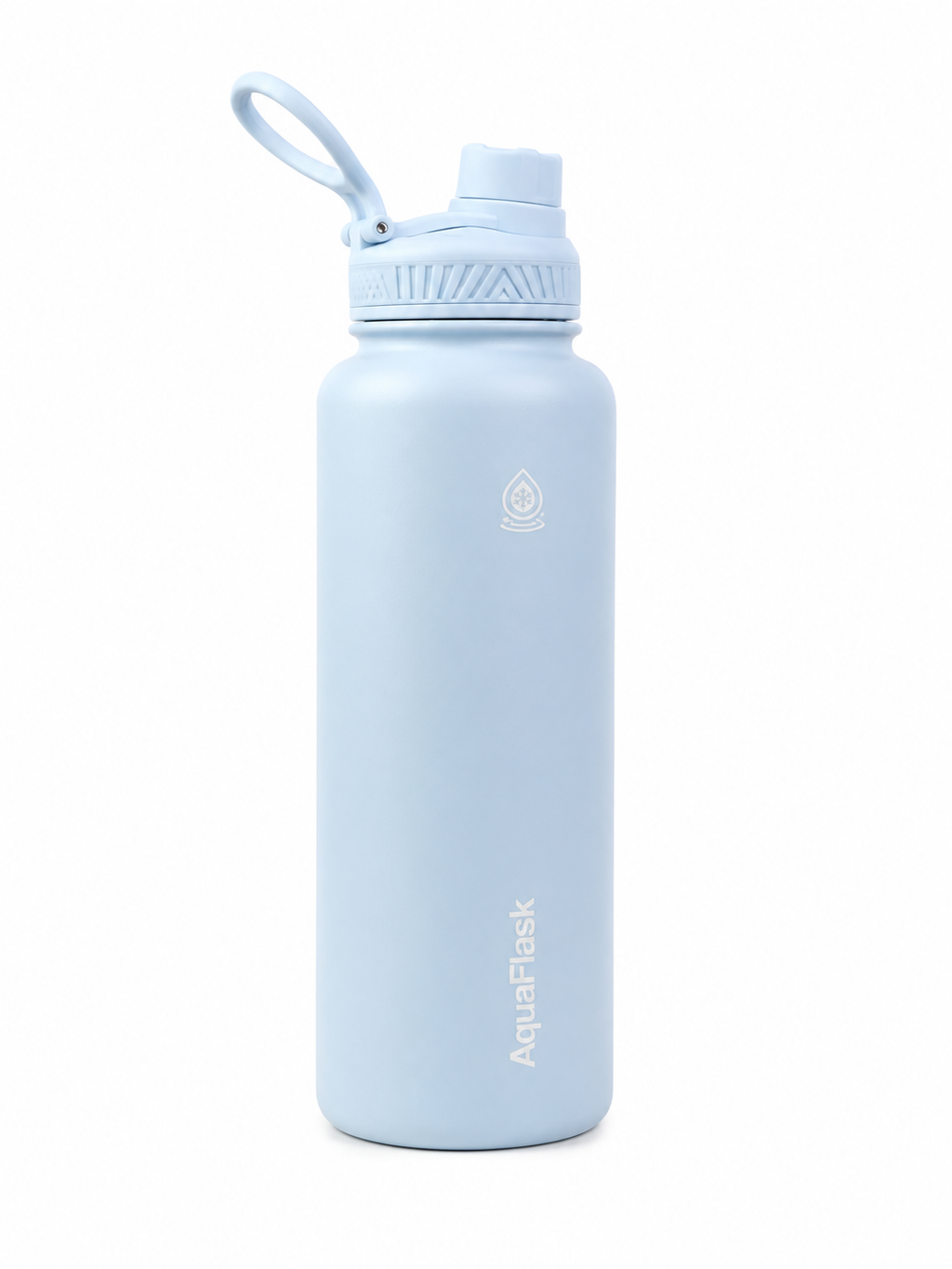AquaFlask Insulated Stainless Steel Water Bottle – 40oz | Pastel Blue