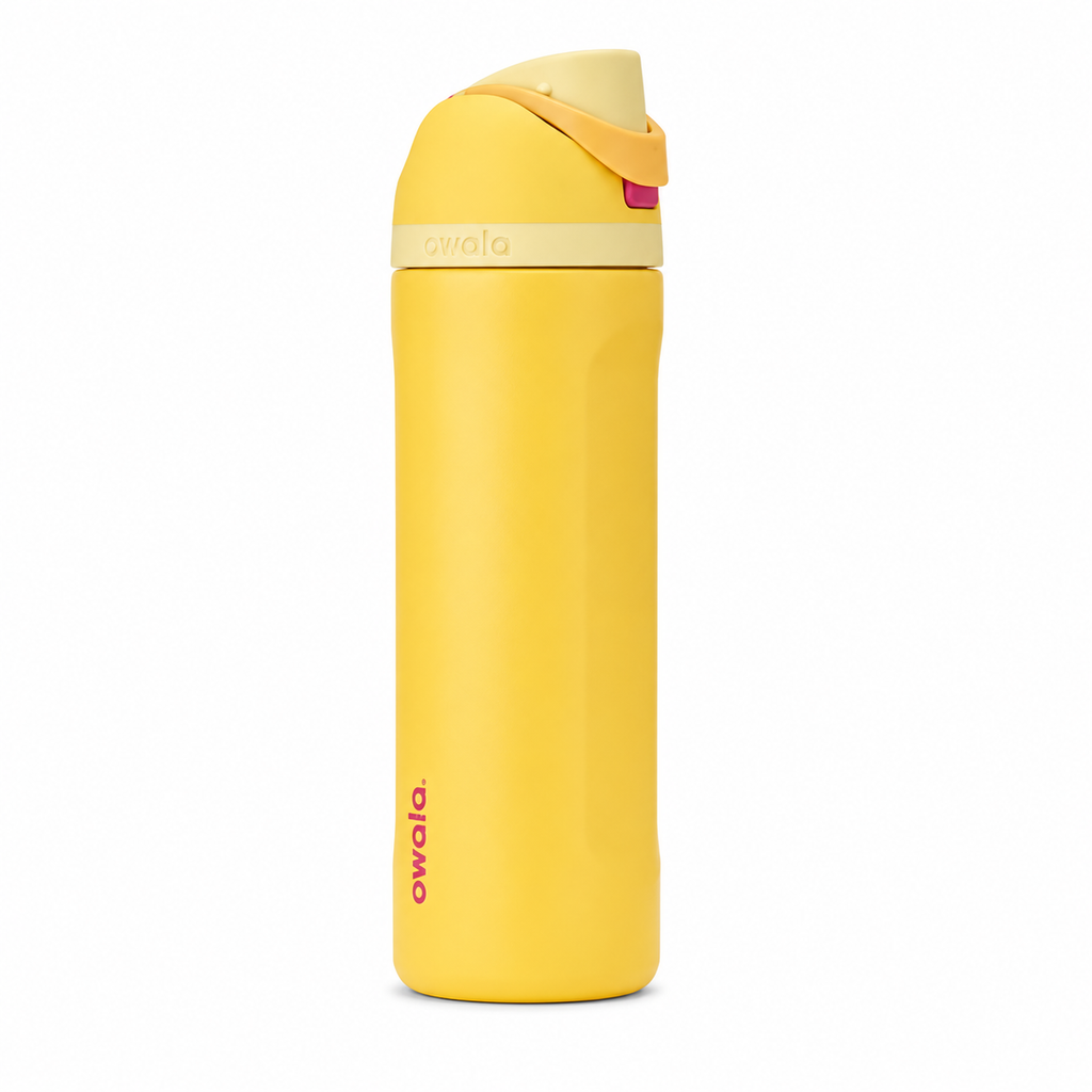 Owala Disney Belle FreeSip Insulated Water Bottle 24oz with Sticker Pack