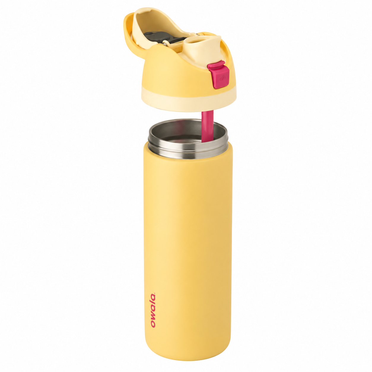 Owala Disney Belle FreeSip Insulated Water Bottle 24oz with Sticker Pack
