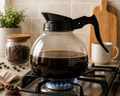 Multi-Functional 1.7L Borosilicate Glass Stovetop Brewing Pot – Coffee, Tea & Green Tea Maker, Minimalist Home Café Brewer