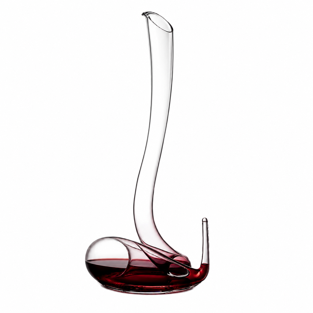 Silnovo Handmade Crystal Wine & Beverage Decanter – Luxury Dining Room Glass Carafe | 1800ml