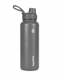 AquaFlask Insulated Stainless Steel Water Bottle – 40oz | Stone Grey