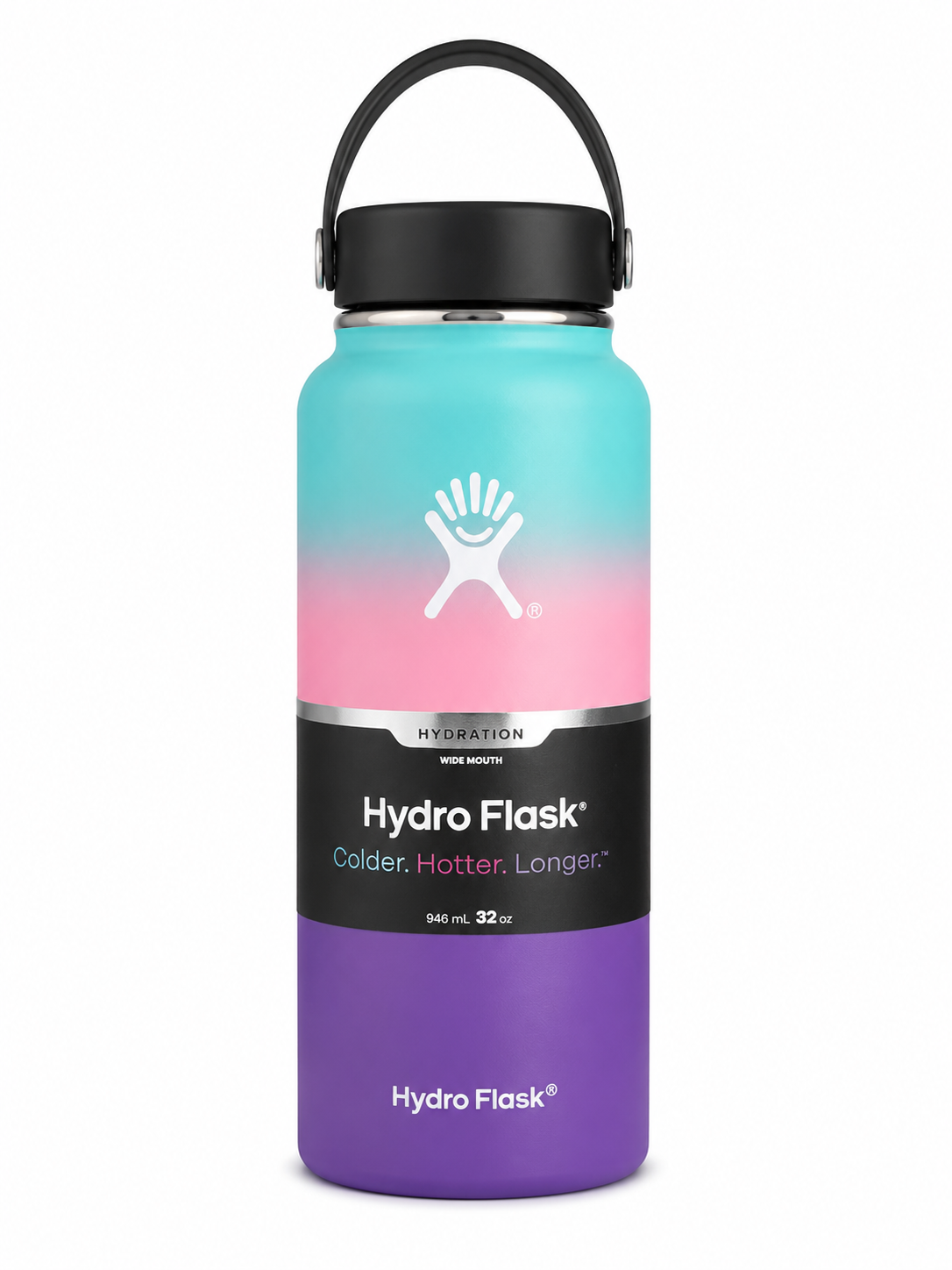 Hydro Flask 32oz Wide Mouth Vacuum Insulated Stainless Steel Water Bottle –