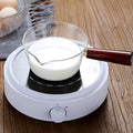 Borosilicate 600ml Heat-Resistant Glass Cooking Utensil & Saucepan – Minimalist Stovetop Milk & Sauce Pan