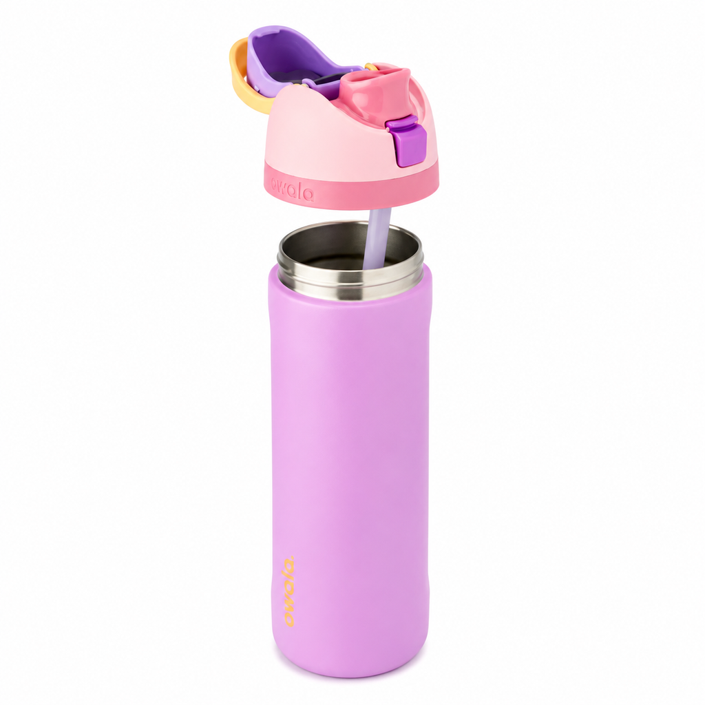 Owala Disney Rapunzel FreeSip Insulated Water Bottle 24oz with Sticker Pack