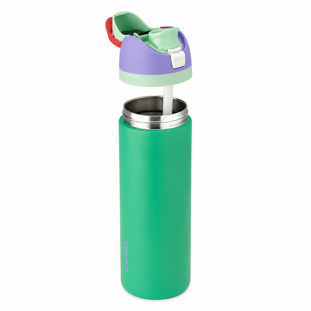 Owala Disney Ariel FreeSip Insulated Water Bottle 24oz with Sticker Pack