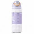 Owala Lavender Gingham FreeSip Insulated Water Bottle 32oz