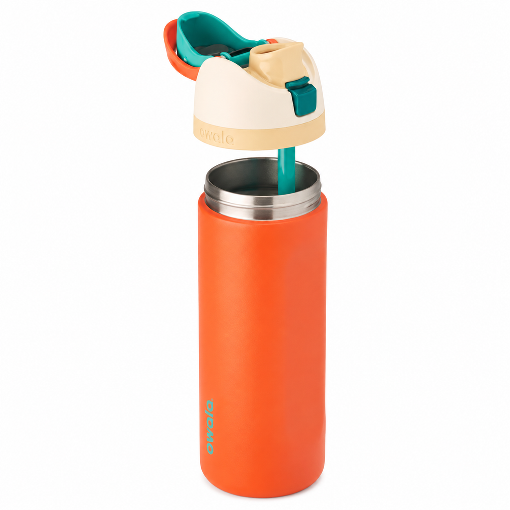Owala Disney Moana FreeSip Insulated Water Bottle 24oz with Sticker Pack