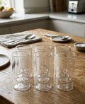 Premium Borosilicate Glass Crystal Clear Set of 6- 310ml