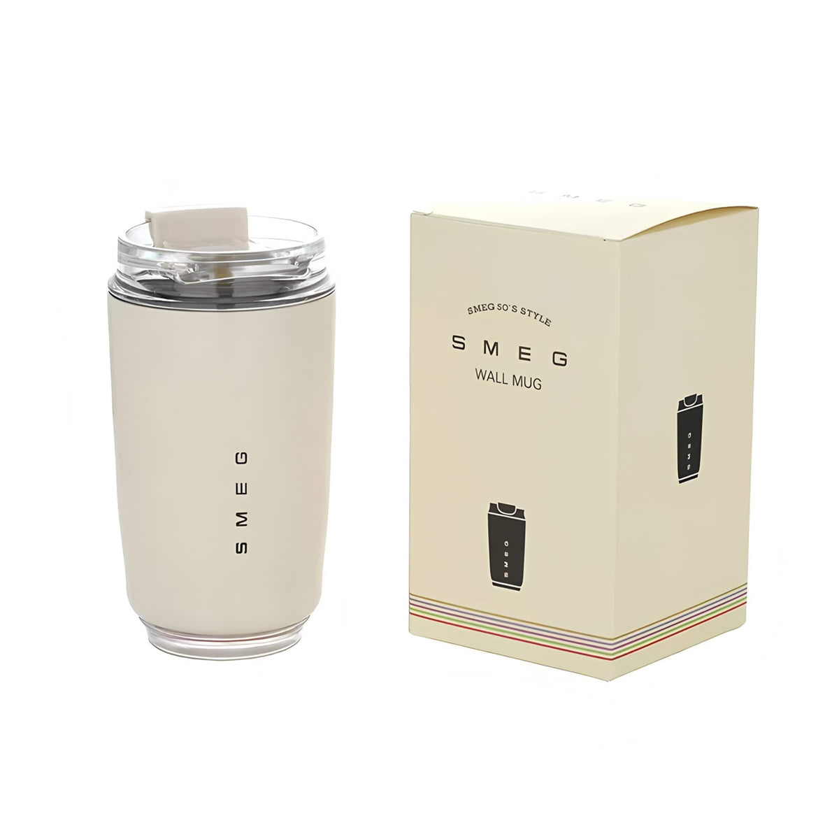 SMEG COFFEE MUG STAINLESS STEEL 320Ml