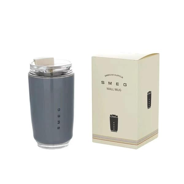 SMEG COFFEE MUG STAINLESS STEEL 320Ml