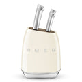 SMEG Block Knife Set Stainless Steel – 7-Piece Kitchen Knife Set