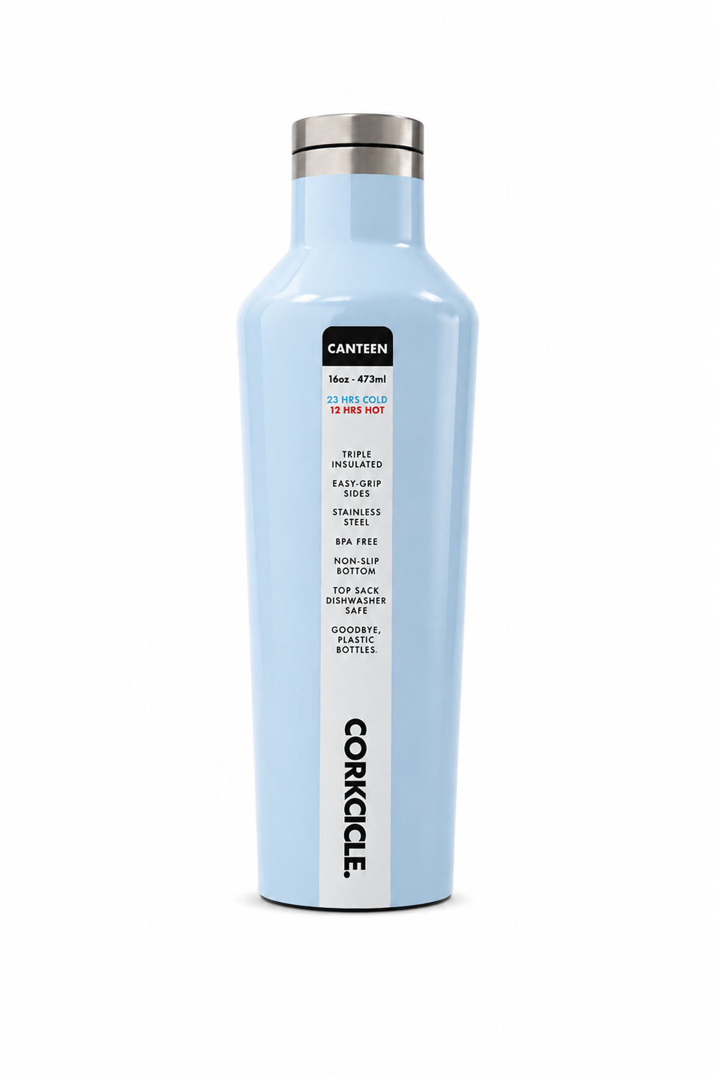 Corkcicle Collection Insulated Stainless Steel Water Bottle – 16oz / 475ml