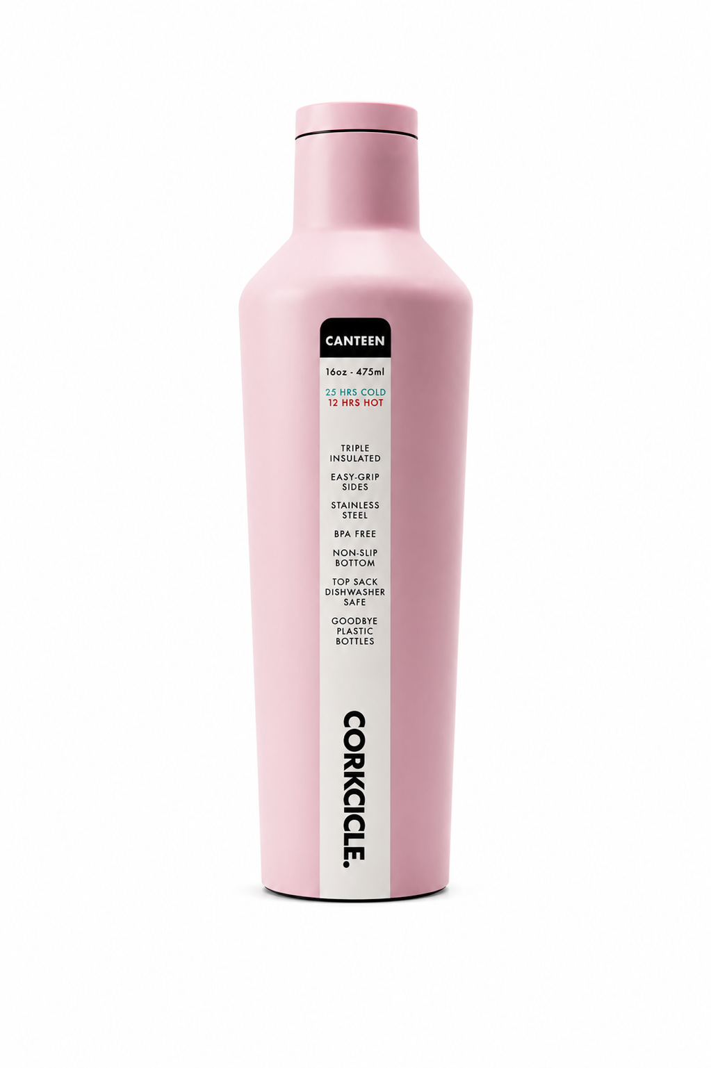 Corkcicle Collection Insulated Stainless Steel Water Bottle – 16oz / 475ml
