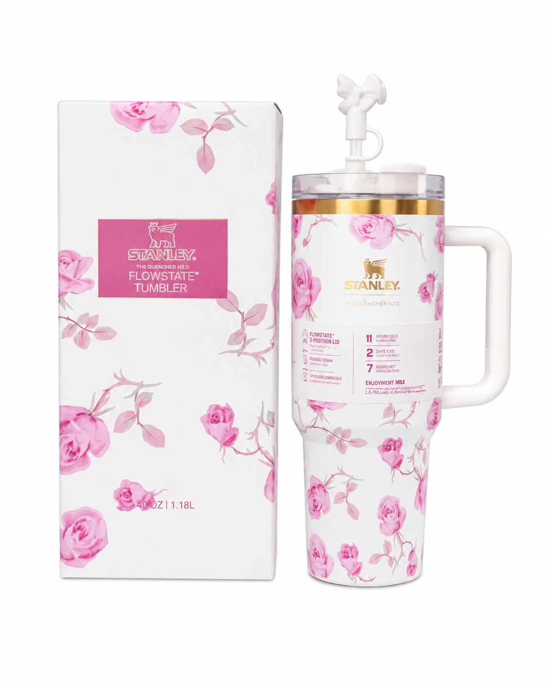 Stanley x LoveShackFancy Quencher H2.0 FlowState™ Tumbler - 40oz