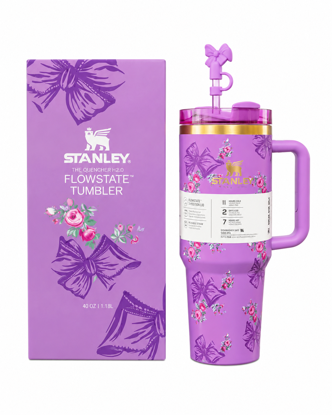 Stanley x LoveShackFancy Quencher H2.0 FlowState™ Tumbler - 40oz