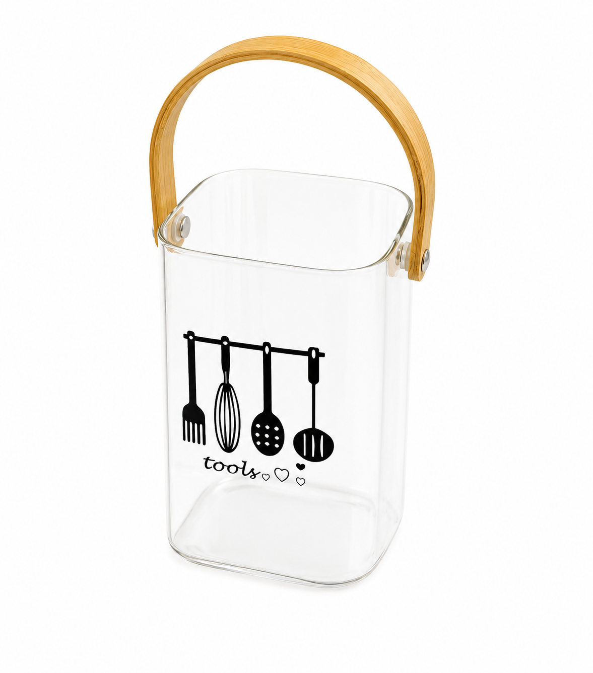 9-Piece Complete Kitchen Organiser Stand Set – Bamboo Rack