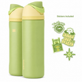 Owala Disney Princess and the Frog FreeSip Insulated Water Bottle 24oz with Sticker Pack